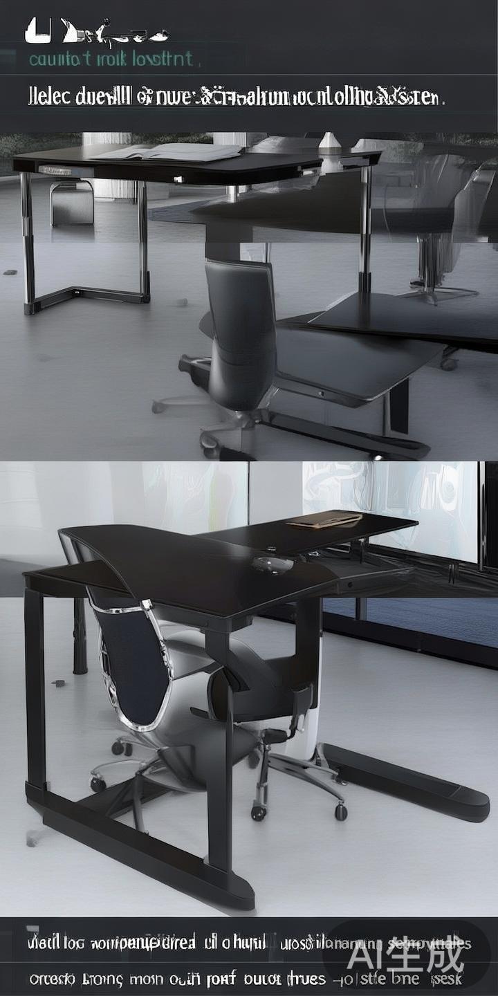 传统的升降桌多依靠机械结构，存在调节不平滑或噪音大